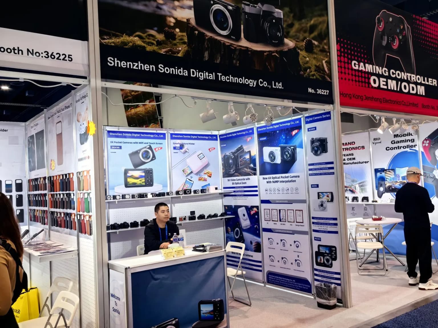CES 2025 exhibition booth