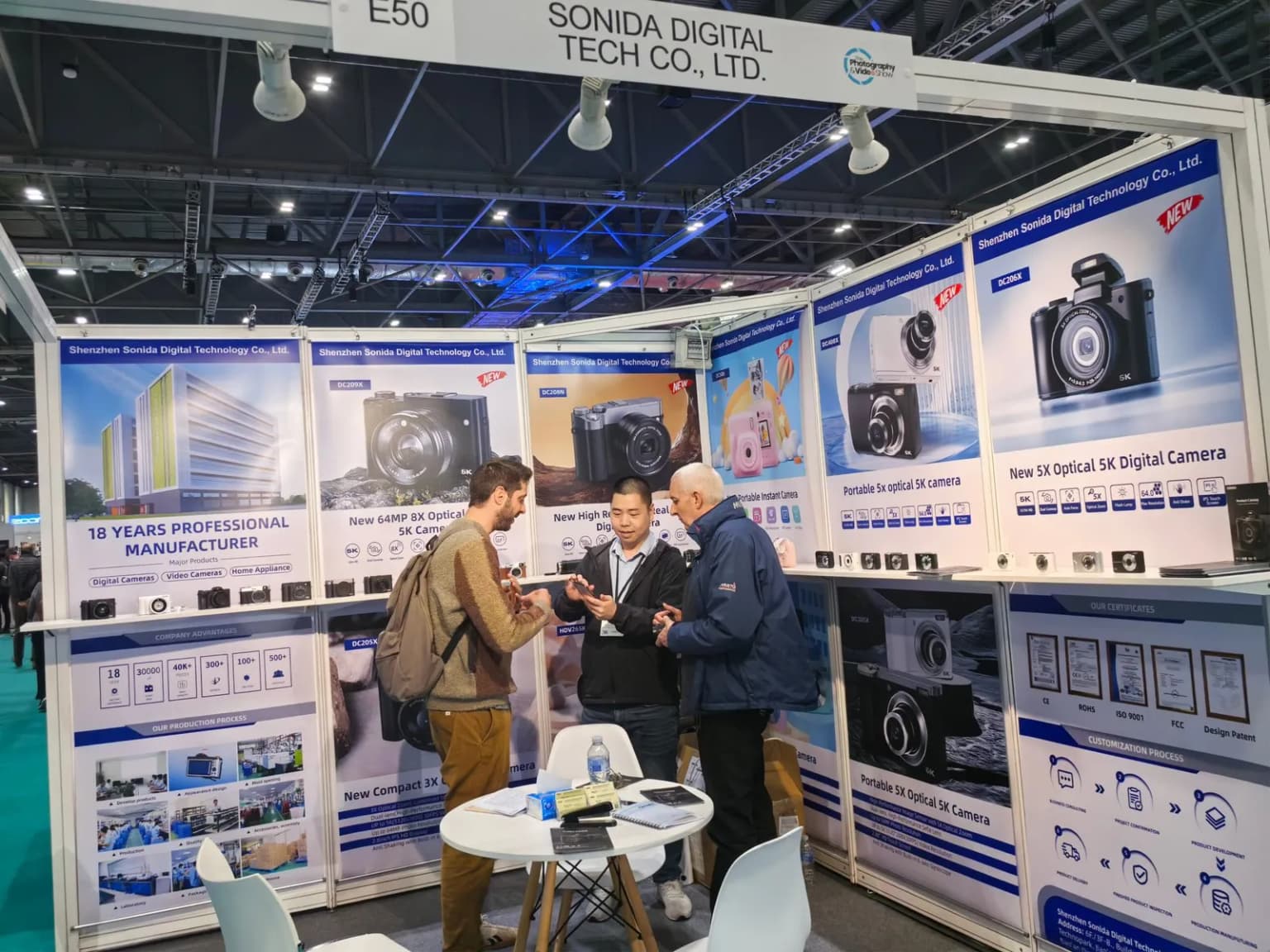 The Photography & Video Show 2025 exhibition booth